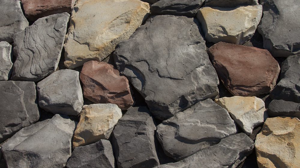 Sample - FS:RSV5e - Black/Gray + Black + Burgundy/Gray + Buff - RockSolid Veneers