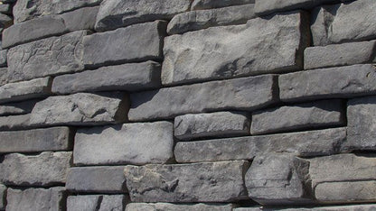 Sample - SS:RSV5b - Black/Gray + Black - RockSolid Veneers