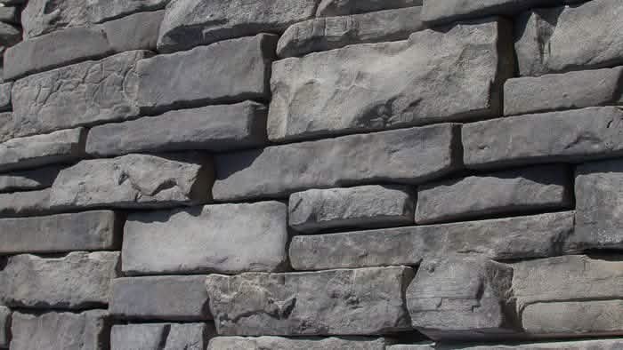 Sample - SS:RSV5b - Black/Gray + Black - RockSolid Veneers