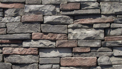Sample - SS:RSV5c - Black/Gray + Black + Burgundy/Gray - RockSolid Veneers